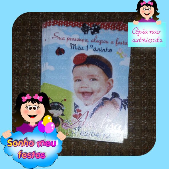 Rotulo para caderneta de anotações